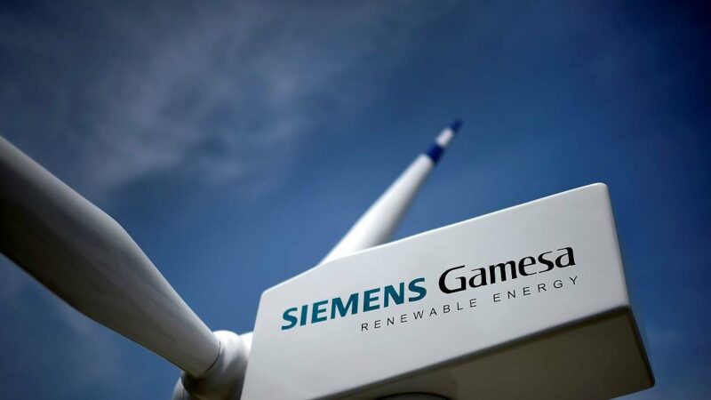 Siemens Energy pierde 3.718 millones hasta tercer trimestre por el agujero de Gamesa